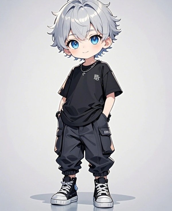 Ảnh nhân vật học sinh chibi sáng tạo độc đáo