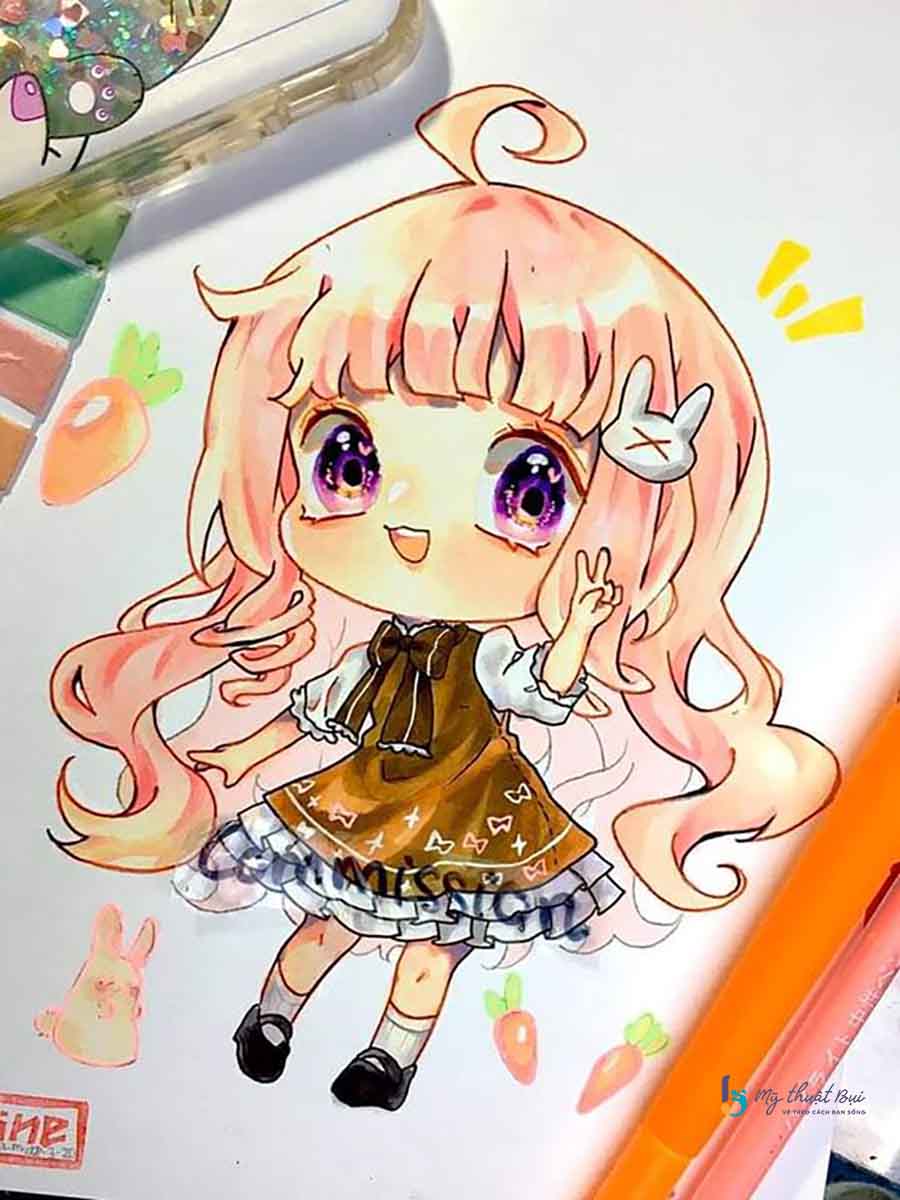 Vẽ anime chibi