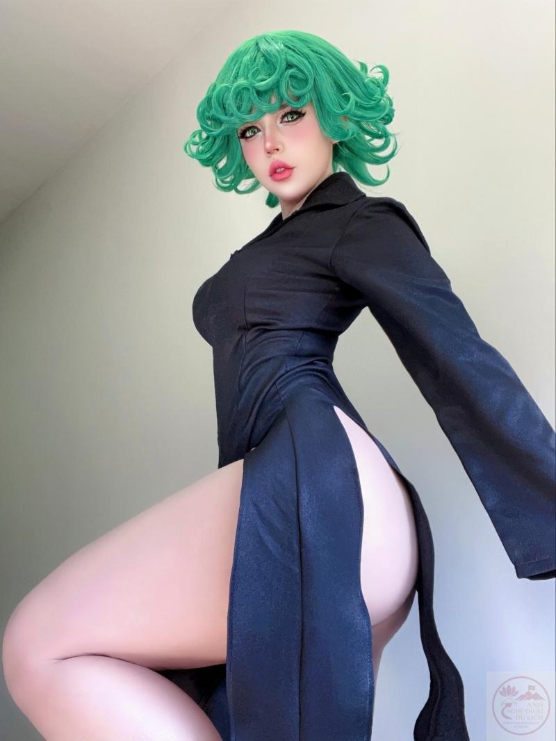 Ảnh Cosplay Tatsumaki 18+ cực ngon
