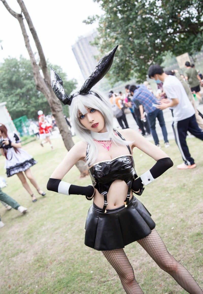 Ảnh gái Cosplay anime nữ bổ mắt