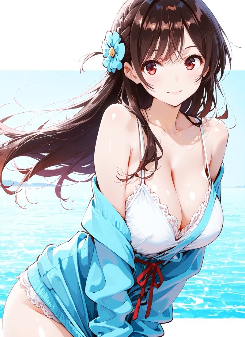 Ảnh anime ngực to vú bự đáng yêu HD