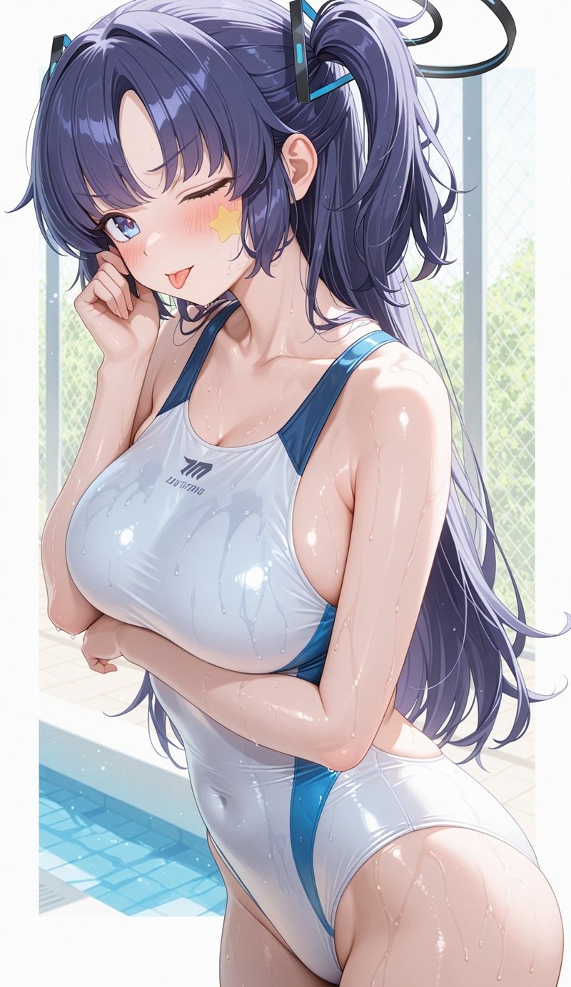Hình anime nữ quyến rũ phong cách ngực to