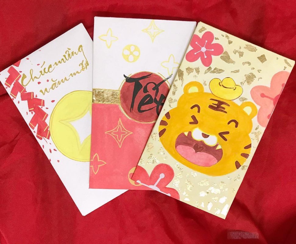 Cách làm bao lì xì tết, thiệp chúc mừng năm mới đơn giản nhưng tuyệt đẹp