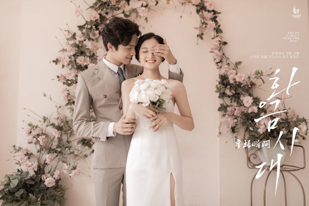 chụp ảnh cưới phong cách hàn quốc