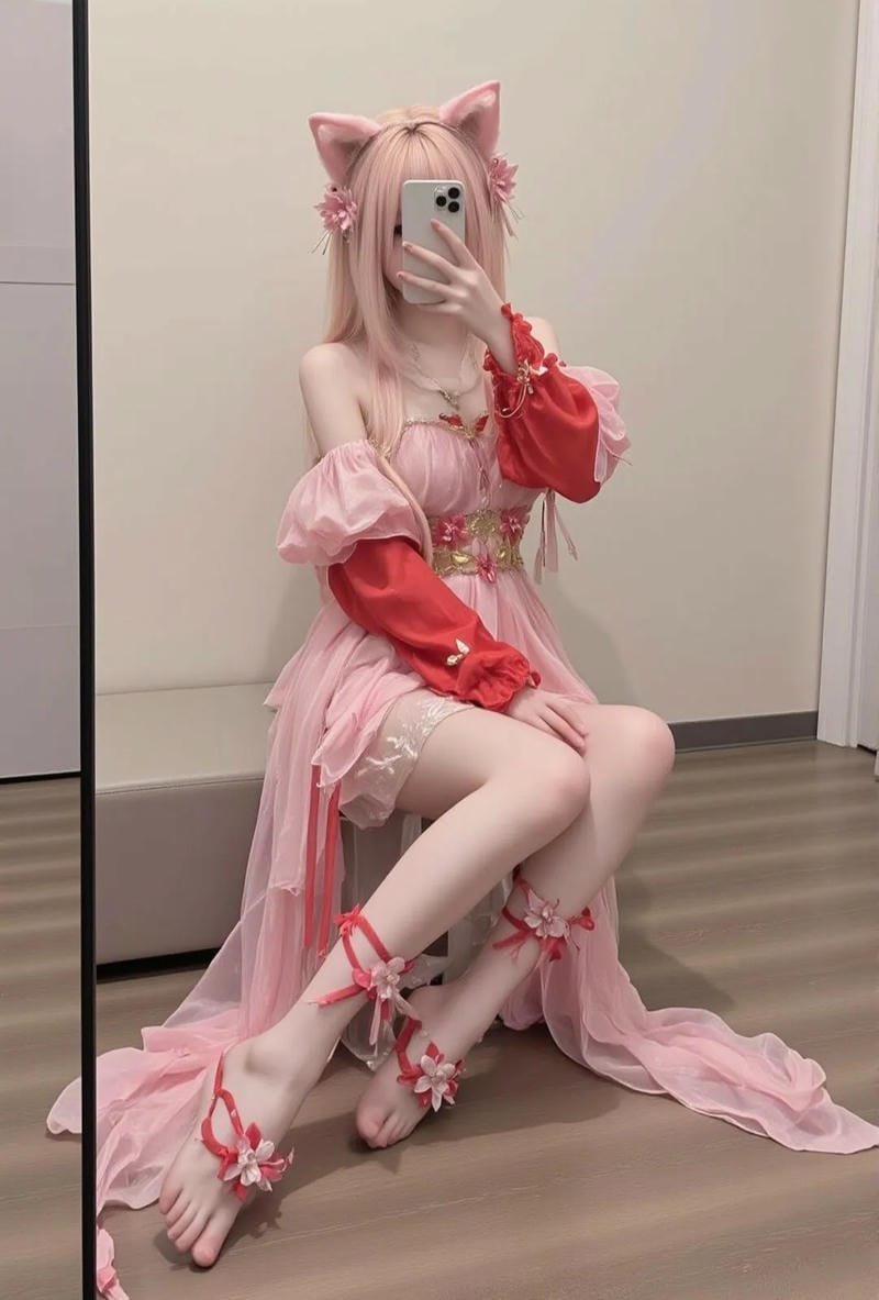 cảm giác trưởng thành của ảnh sexy anime cosplay