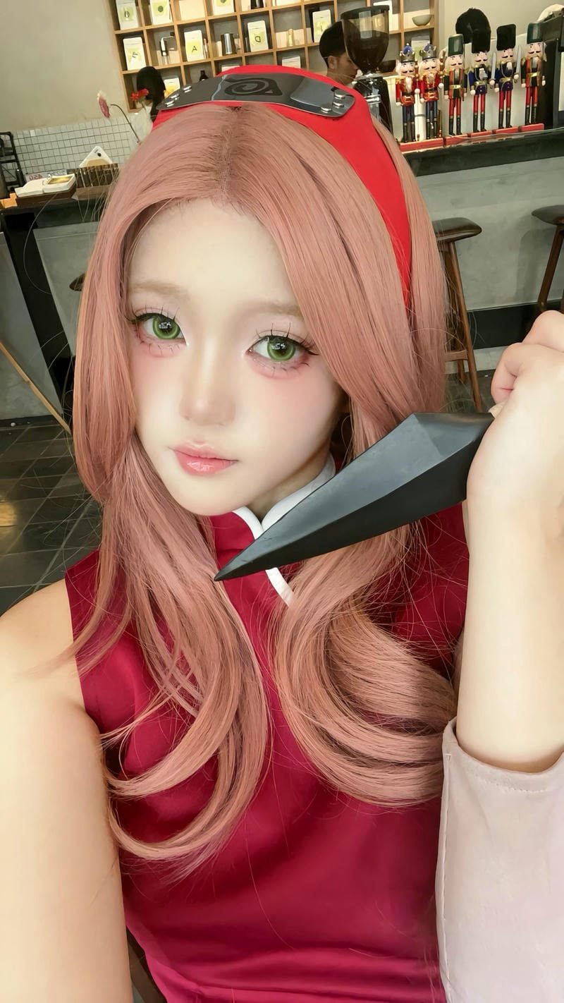 ảnh cosplay anime gái xinh make up đẹp