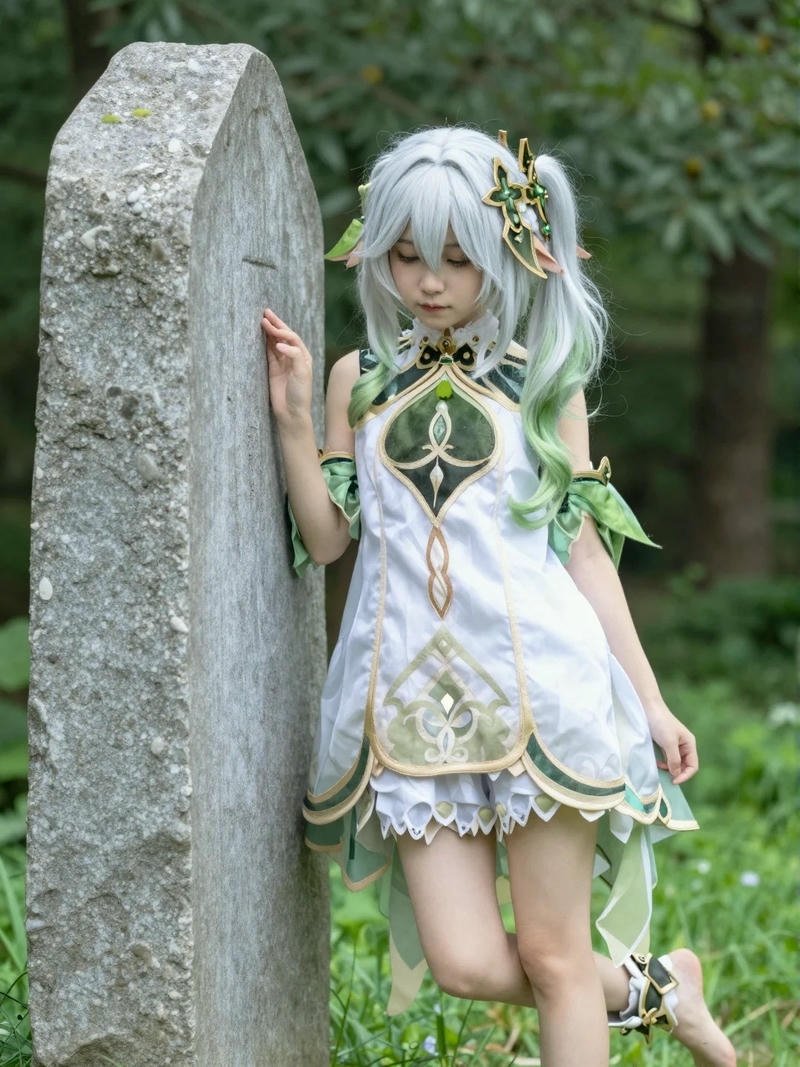 gái xinh cosplay anime phong cách cổ điển