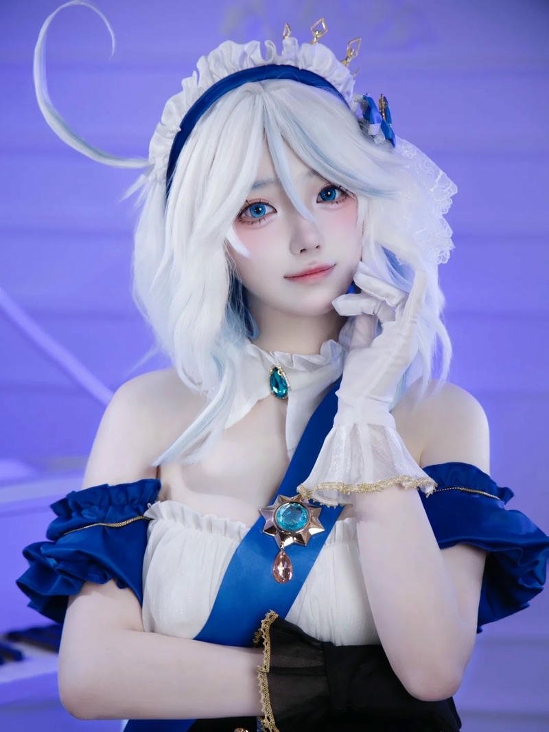 gái xinh cosplay anime phong cách phép thuật