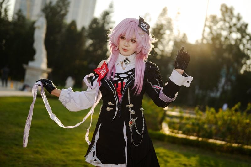 ảnh gái xinh cosplay khuôn mặt đẹp