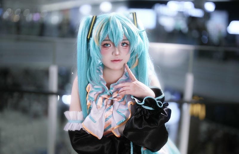 gái xinh cosplay phong cách dễ thương tự nhiên