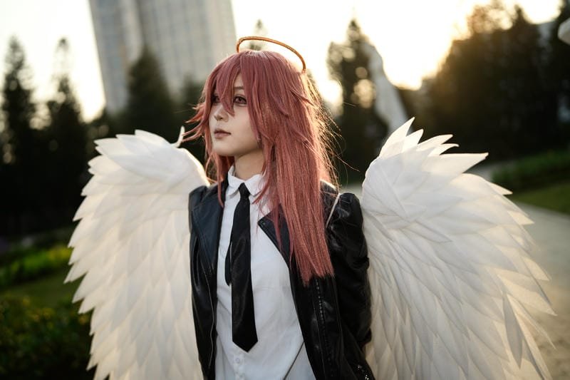 ảnh cosplay sáng tạo với bố cục