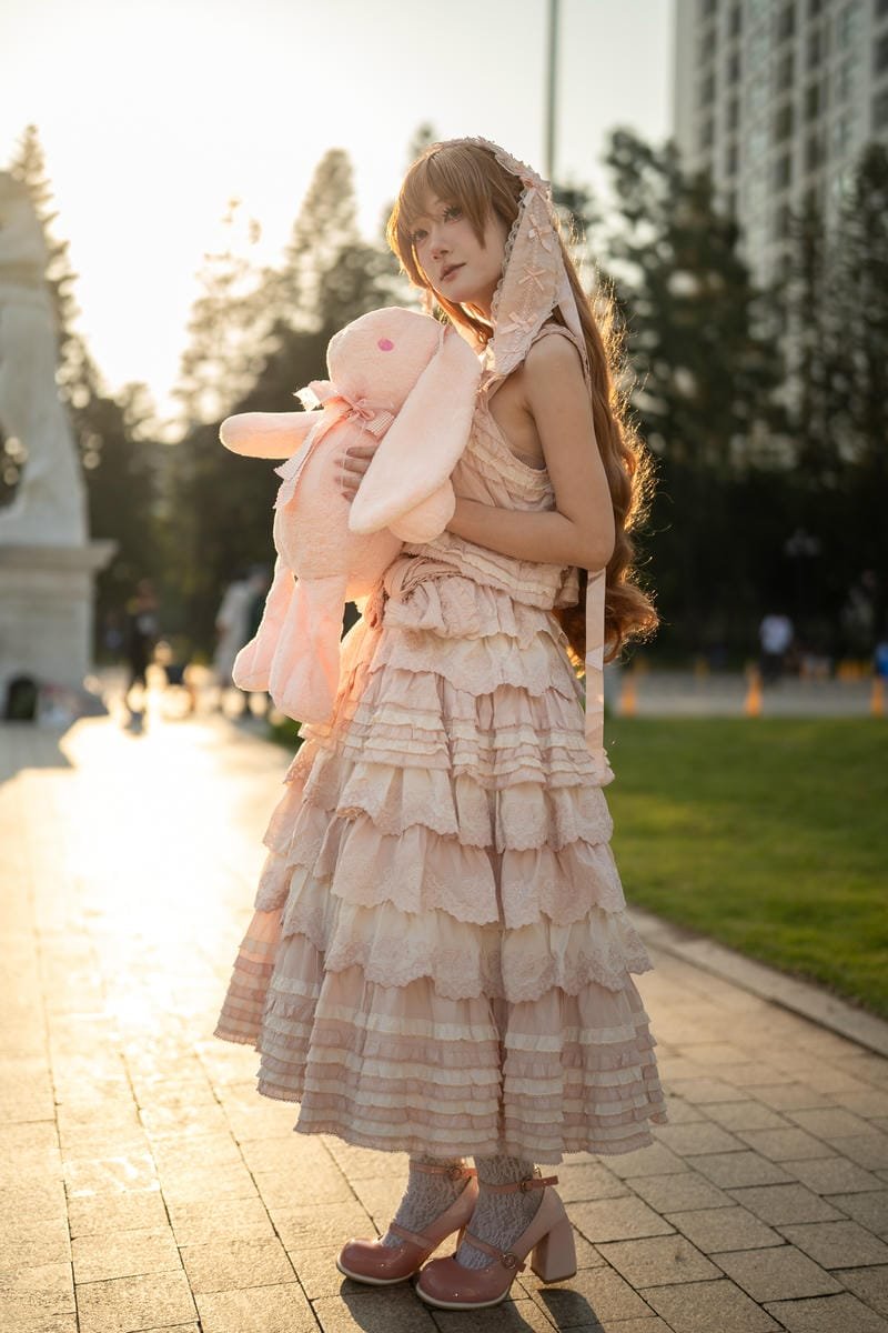 ảnh cosplay tự nhiên tạo dáng mềm mại