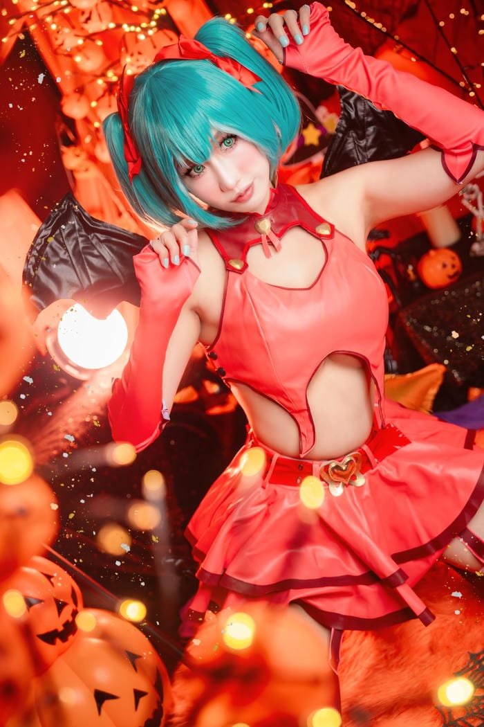 bộ ảnh cosplay váy công chúa cute