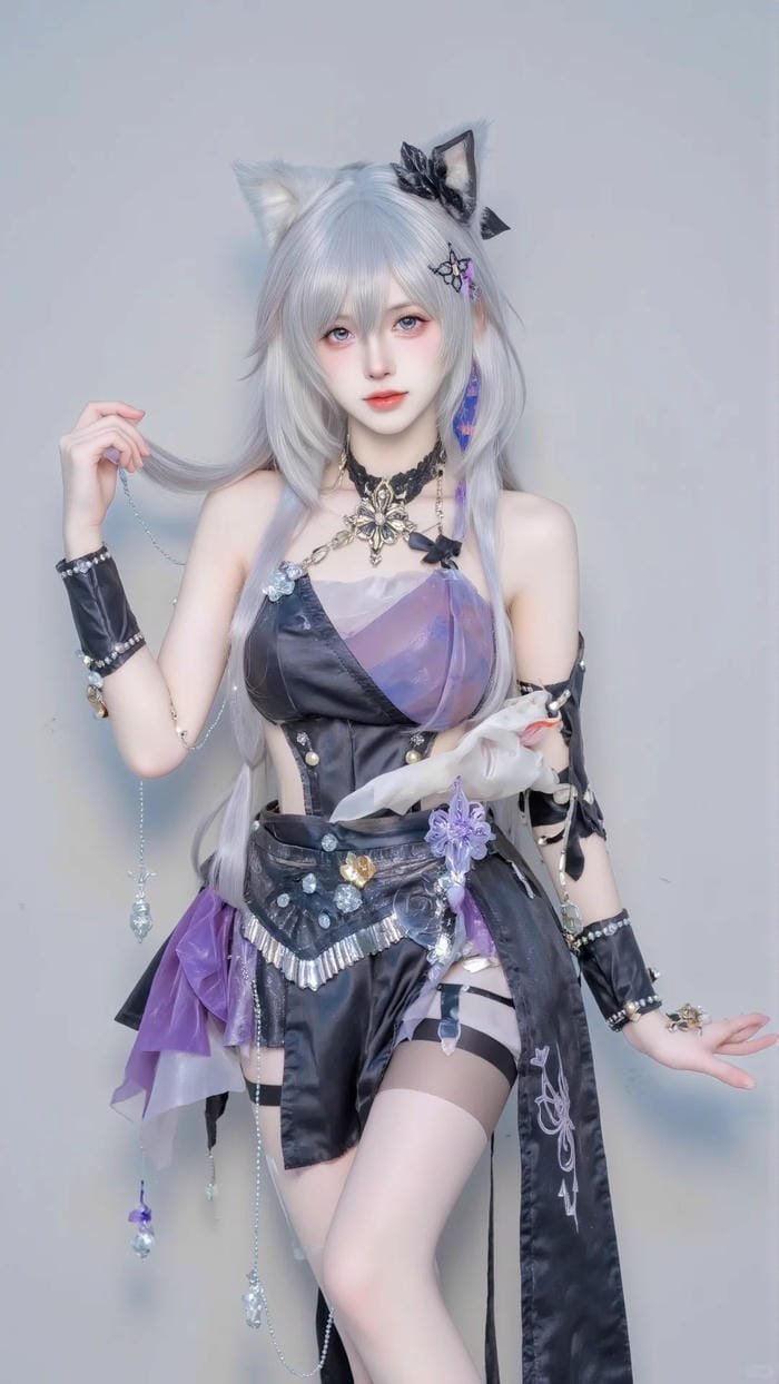 hình cosplay góc cận thể hiện chi tiết