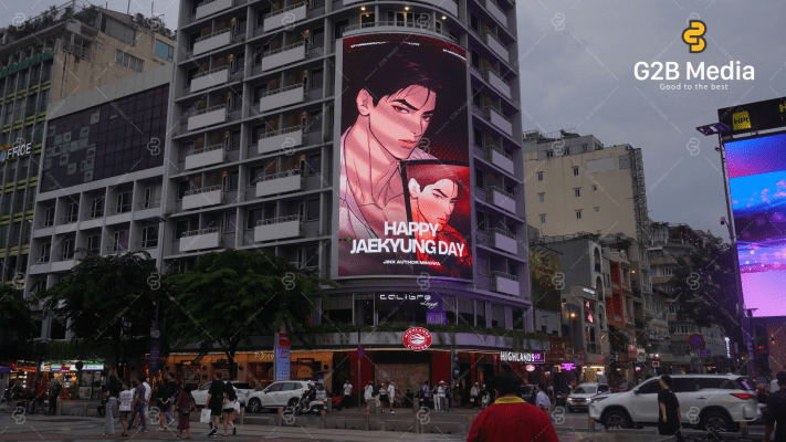 FC truyện đam mỹ Jinx - đưa thần tượng truyện tranh ra ngoài đời thực với màn hình LED 66 Nguyễn Huệ