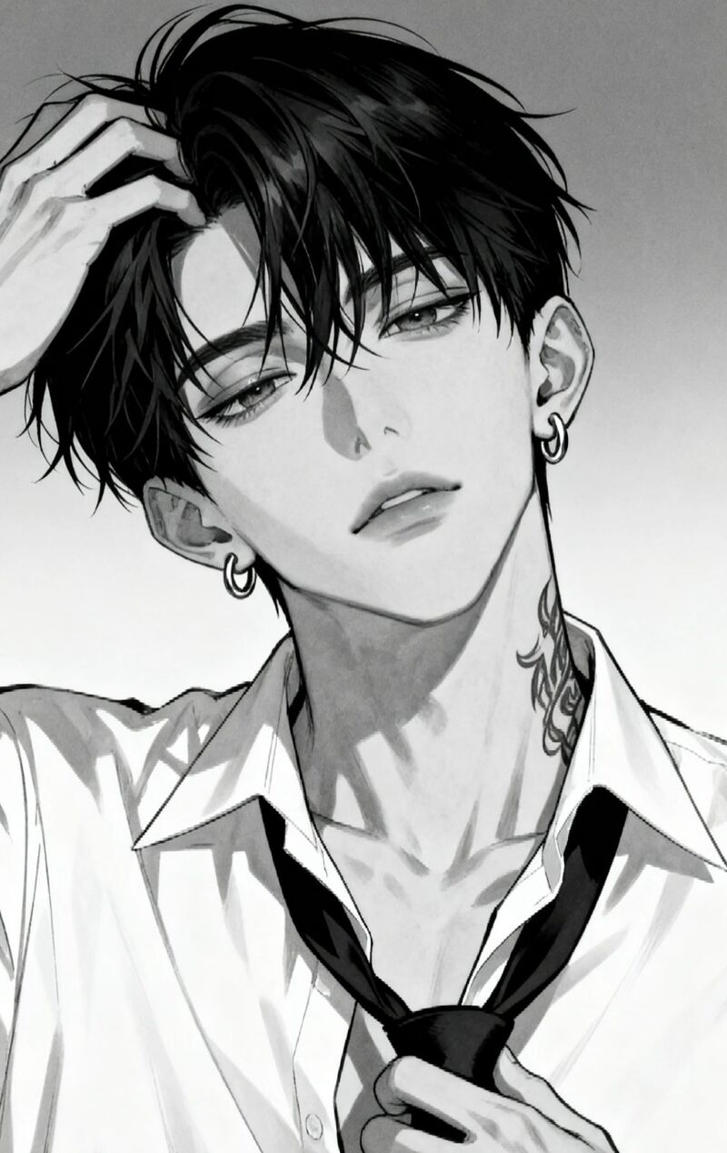 Hình Ảnh Anime nam ngầu lạnh lùng