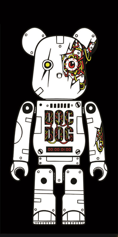 hình nền điện thoại Bearbrick Dog Dog