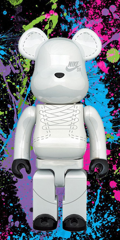 hình nền điện thoại bearbrick Nike đẹp