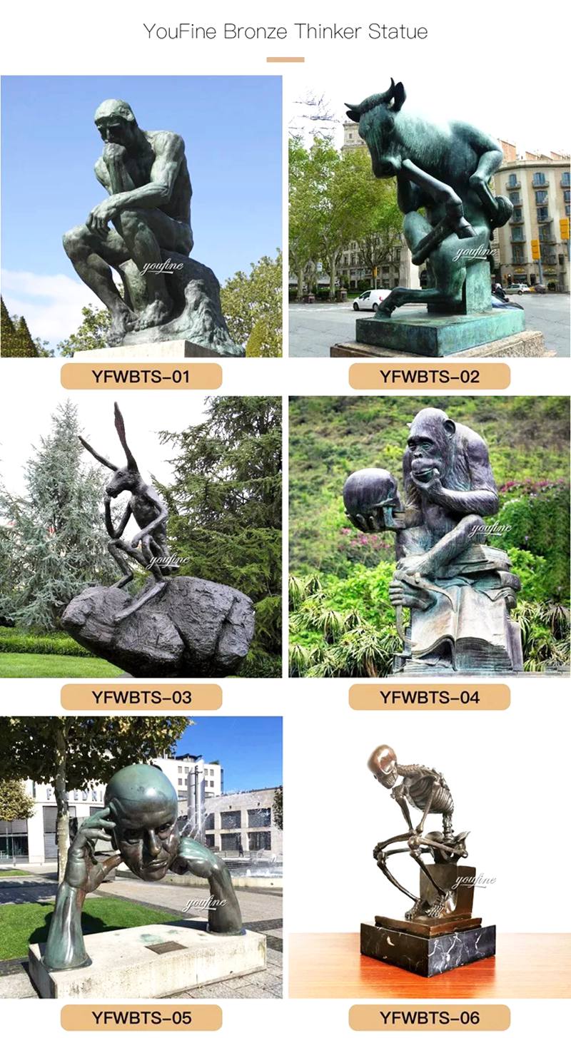 Tượng đồng Thinker nghệ thuật