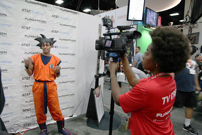 goku cosplay jahlon funimation channel