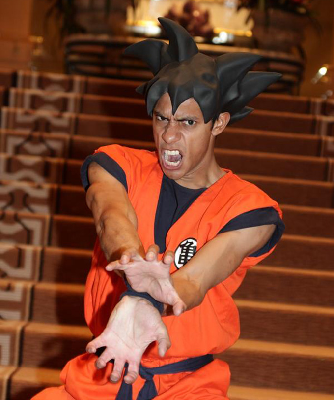 goku cosplay kamehameha jahlon