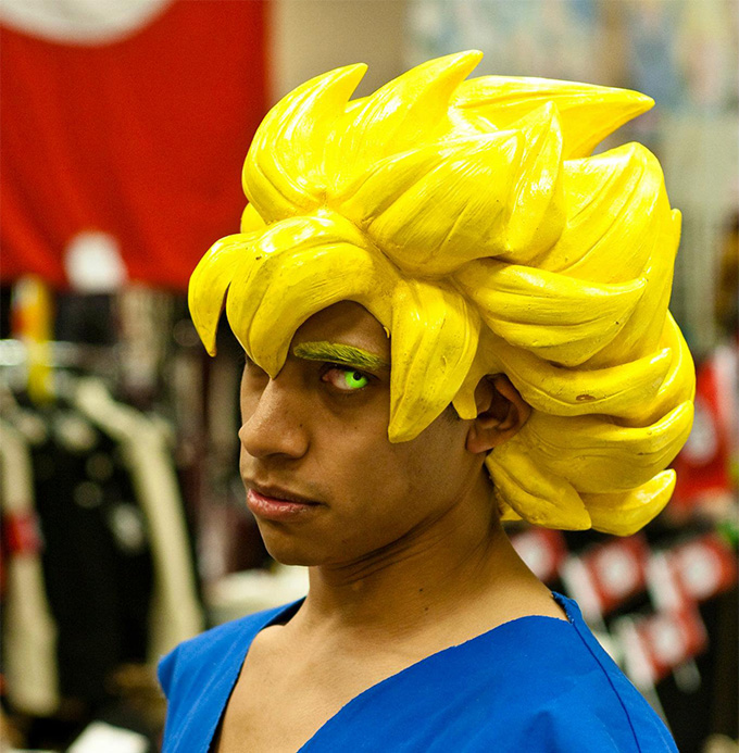 super saiyan goku cosplay