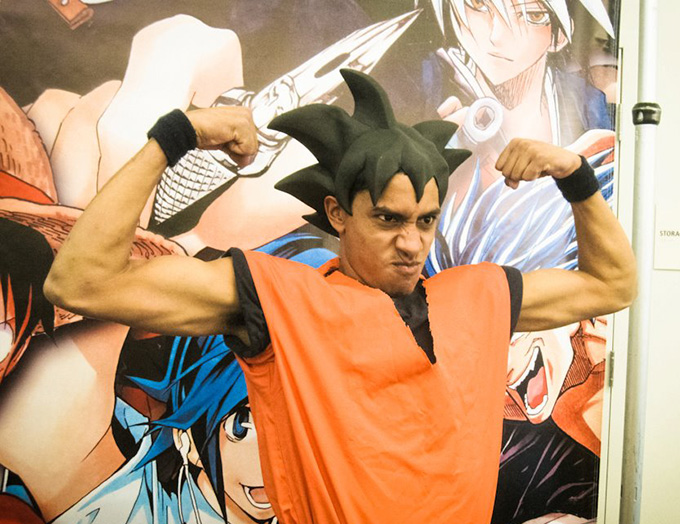goku cosplay jahlon flex
