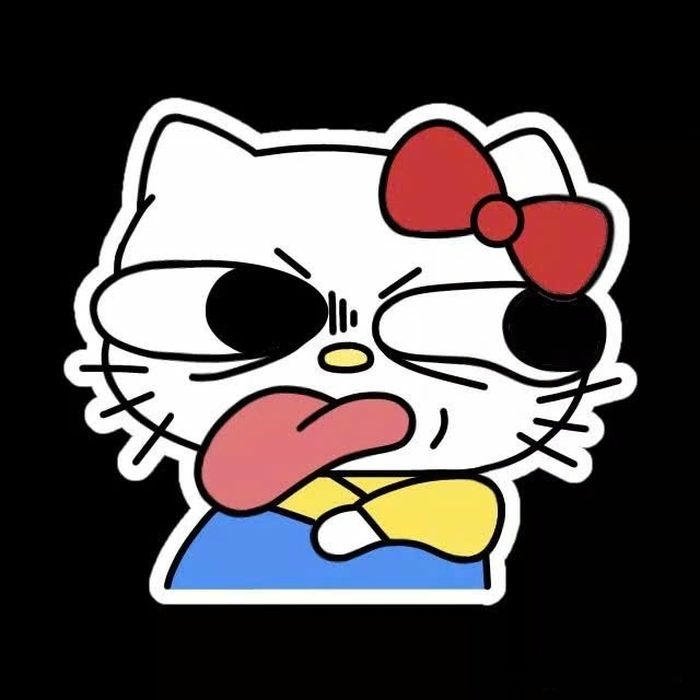 Sticker nhắn tin kiểu nhãn dán messenger bựa