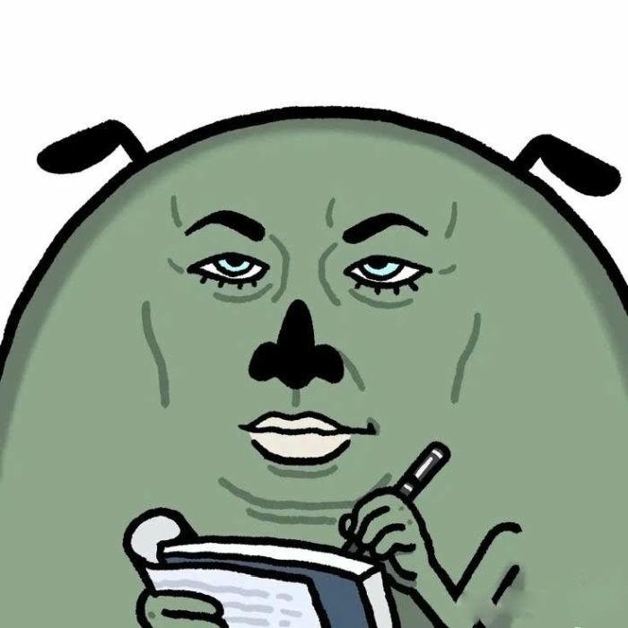 Phong cách troll thể hiện qua nhãn dán bựa