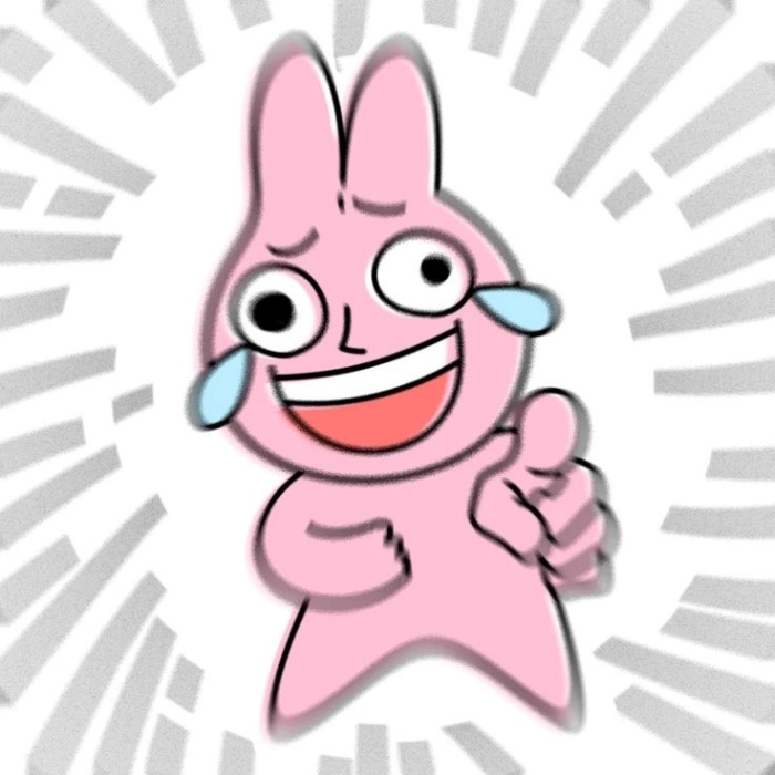meme thỏ hồng