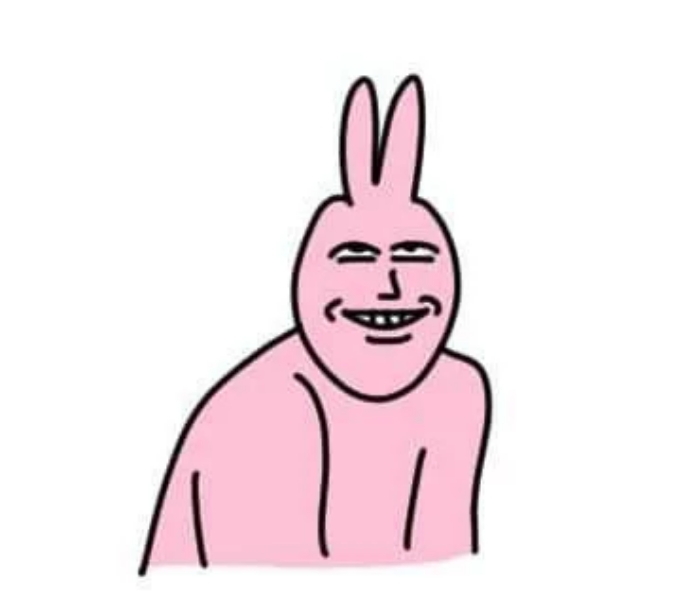 meme thỏ hồng