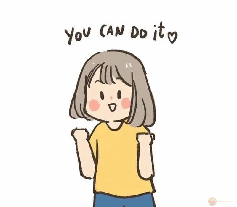 Meme đáng yêu cố lên cho mọi người vui.