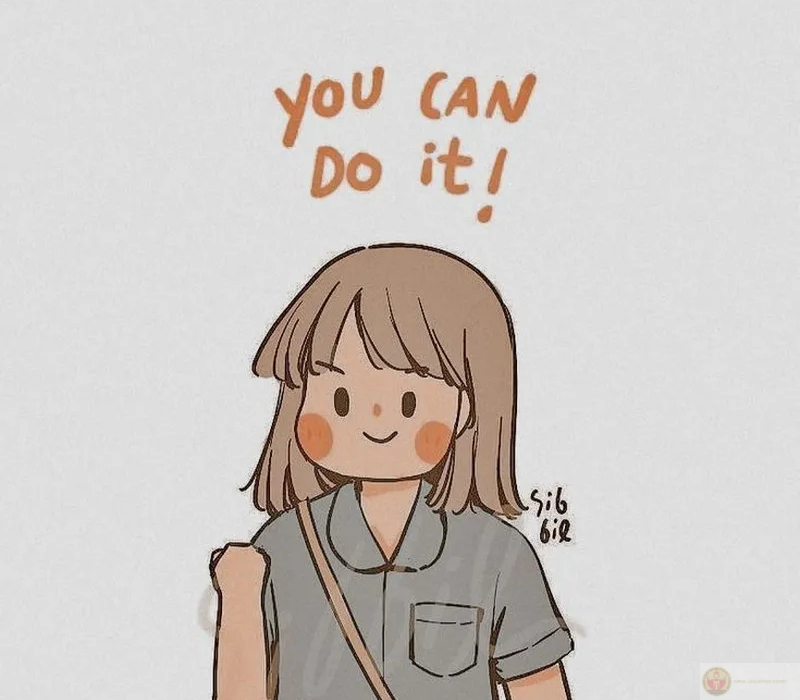 Meme đáng yêu cố lên cực cute giúp bạn lấy lại năng lượng và niềm vui trong cuộc sống.