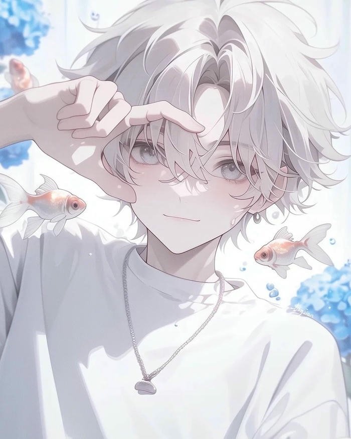 ảnh lạnh lùng anime chibi nam đẹp
