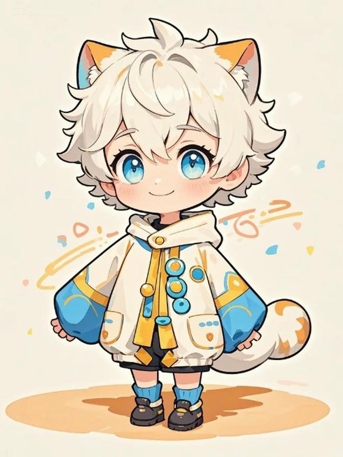 nam chibi lạnh lùng ảnh cool art