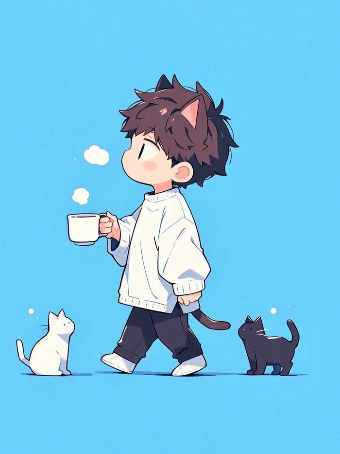 ảnh lạnh lùng anime chibi nam ngầu