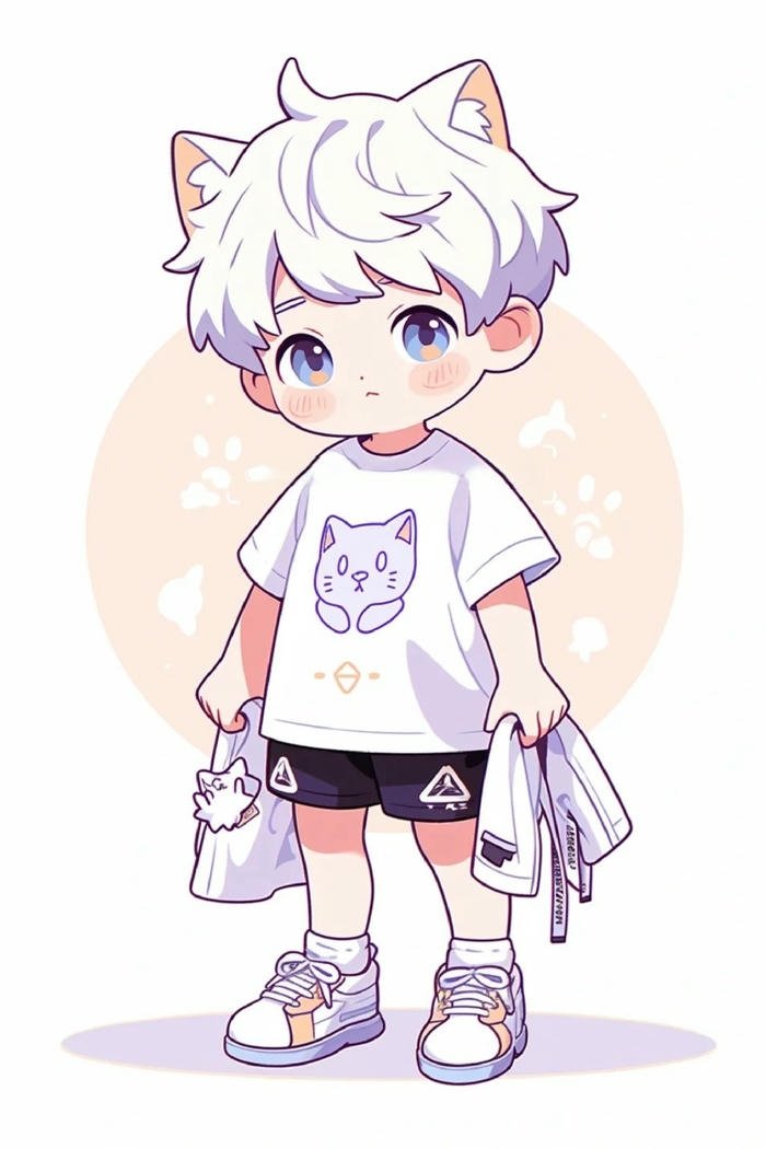 ảnh chibi nam lạnh lùng đáng yêu