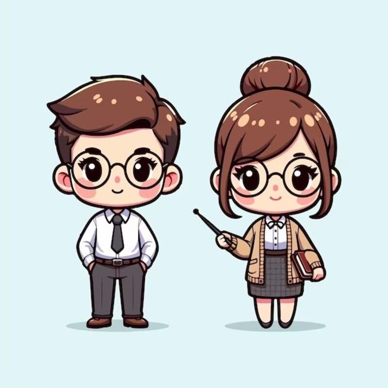 Hình ảnh chibi gia đình