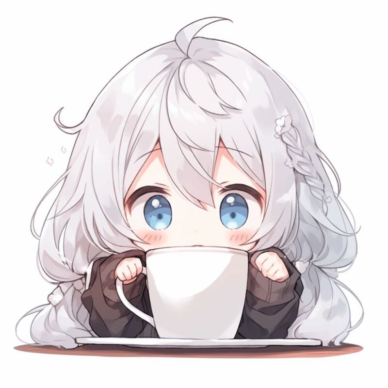 Hình ảnh chibi nữ cute đơn giản