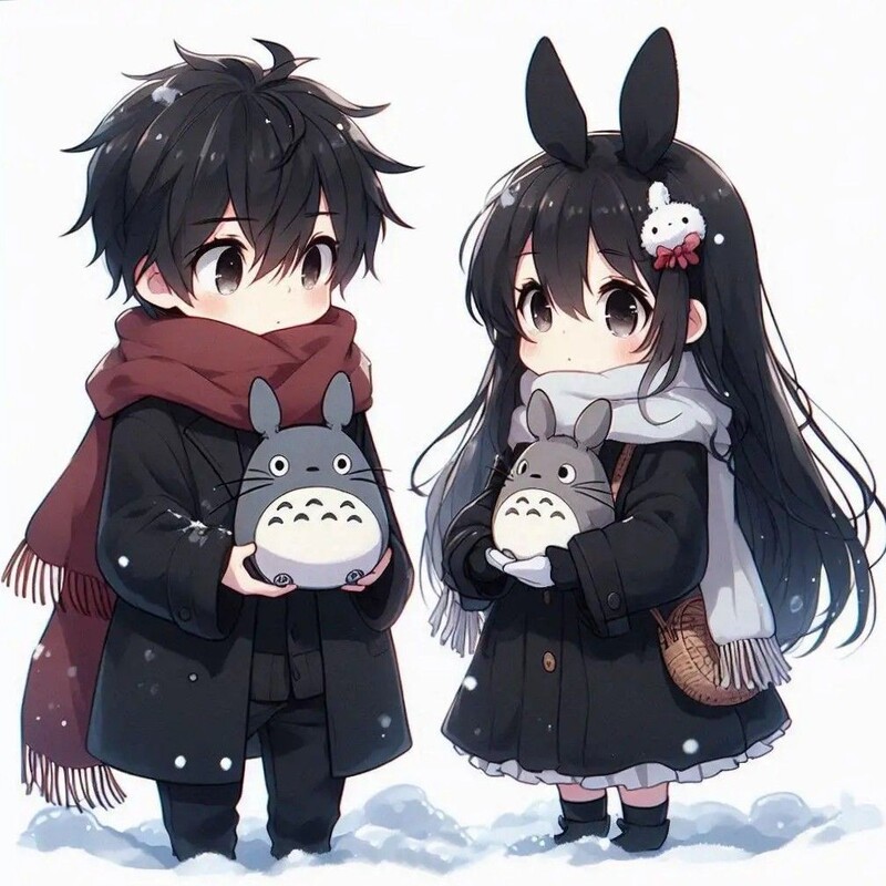 Hình chibi cặp đôi