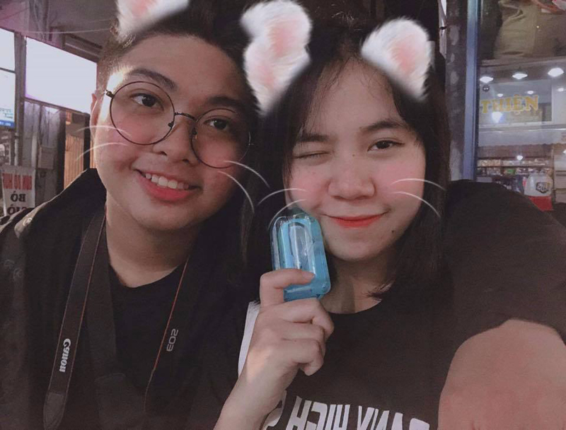 Hình ảnh của cặp đôi lúc mới yêu nhau