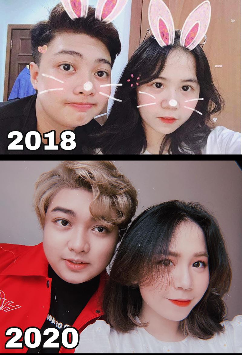 Cặp đôi bắt đầu yêu nhau khi Mèo 19 tuổi còn Kairon gần 18 tuổi.
