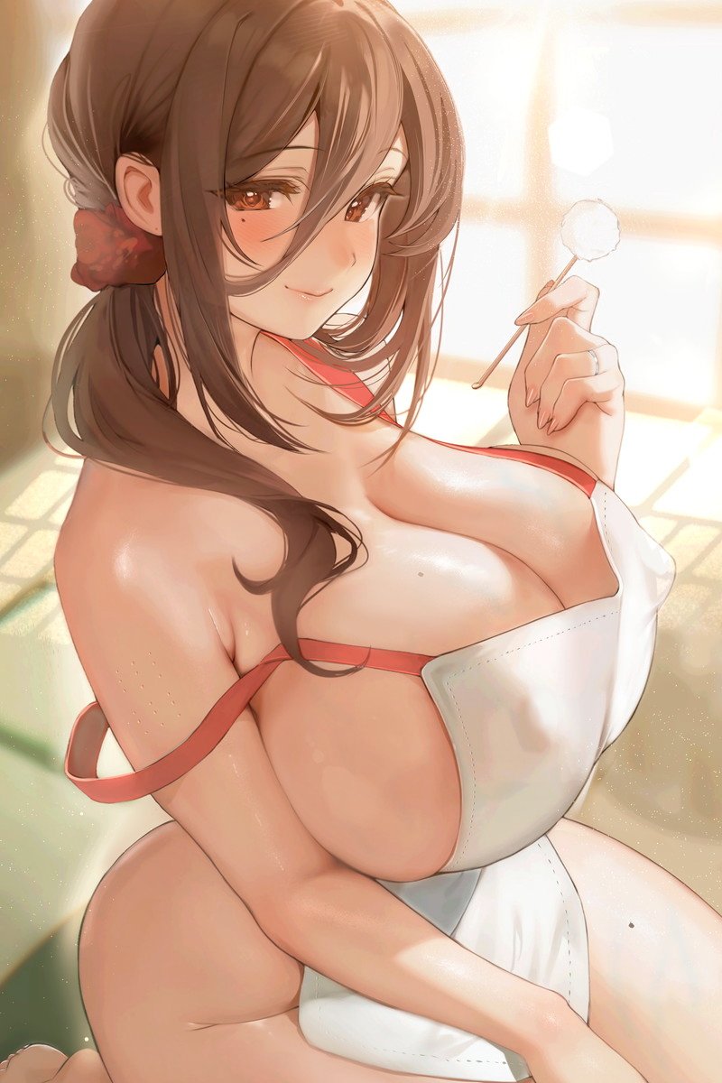 Dáng đứng sexy trong ảnh anime 18 không che