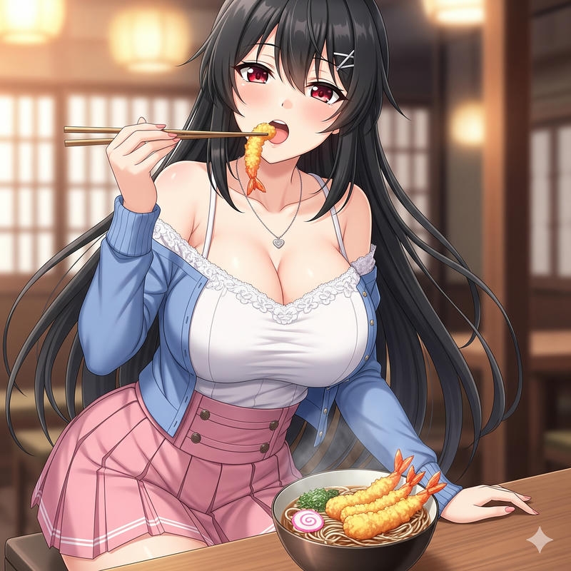 anime gái vú to cute