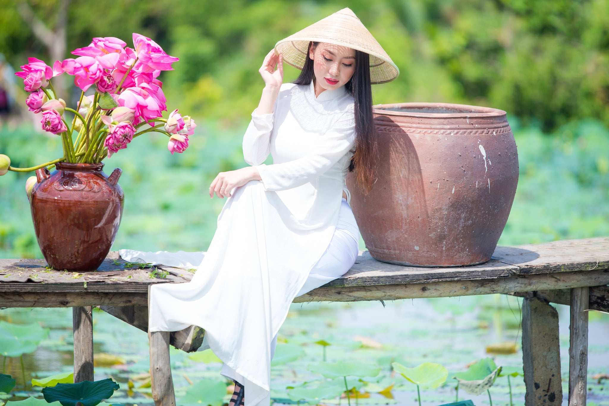 Chup hinh hoa sen 17 - Studio chuyên chụp ảnh với hoa sen đẹp, giá rẻ Tp.HCM - HThao Studio