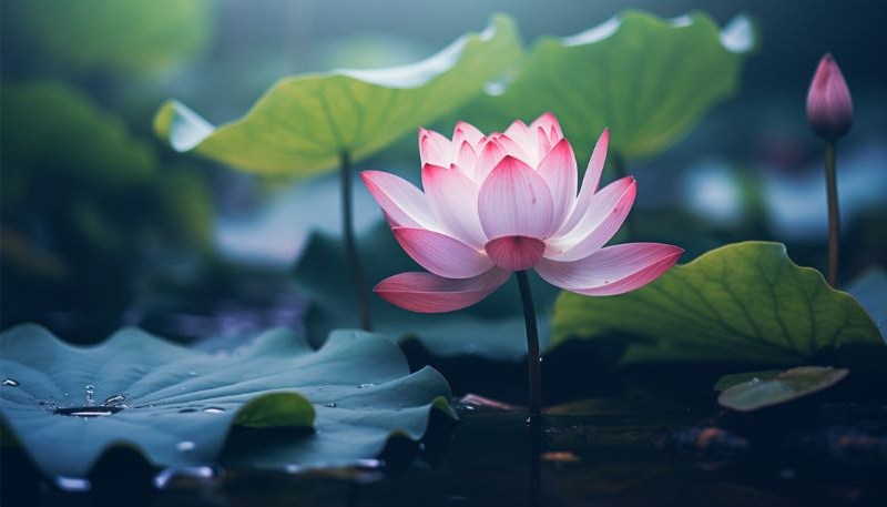 Hình nền hoa sen hồng cho máy tính mà ai cũng mê