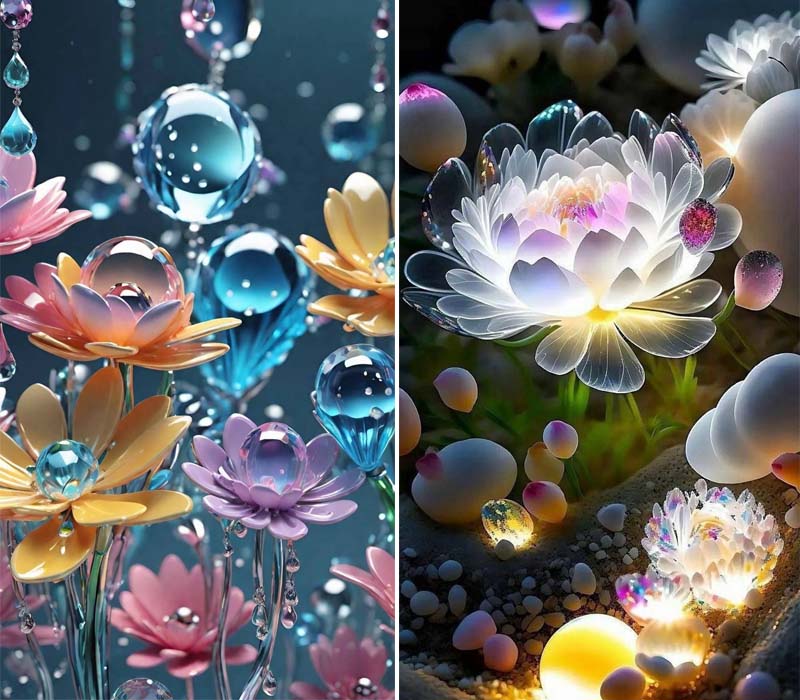 Hình nền hoa sen 3D thu hút mọi ánh nhìn
