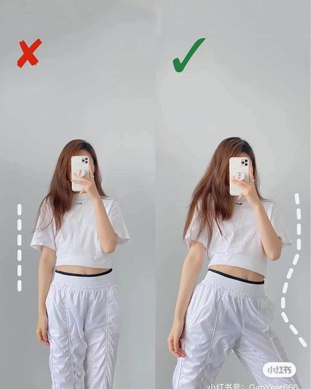 Cách chụp hình trước gương khi đứng