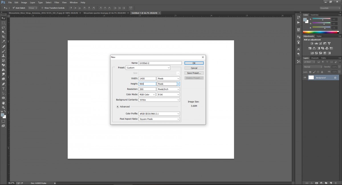 8 bước đơn giản giúp bạn ghép ảnh trong Photoshop cs6