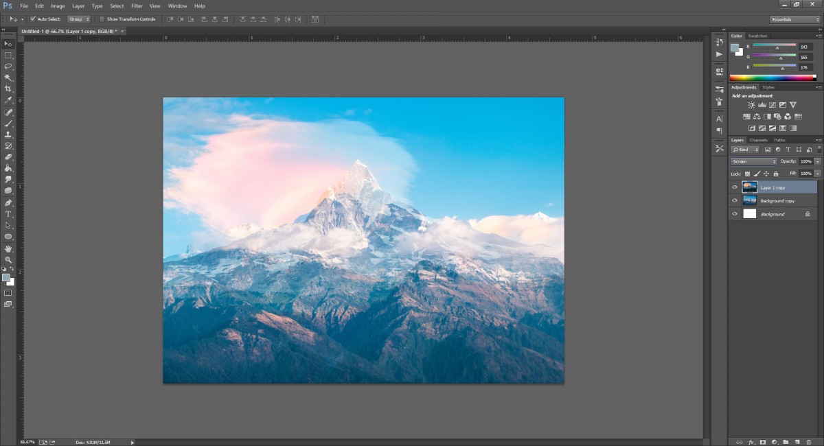8 bước đơn giản giúp bạn ghép ảnh trong Photoshop cs6